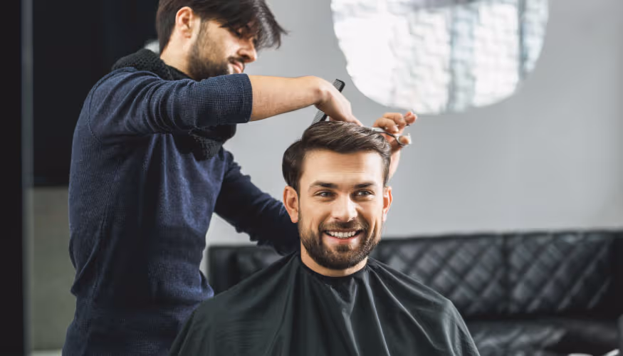 Sulusaray Evde Berber